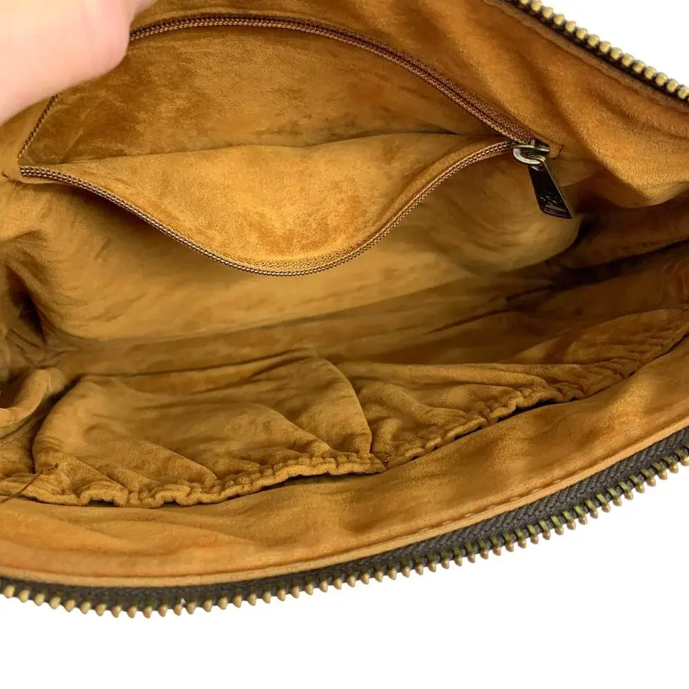 Patricia Nash Kirby East West Leather Crossbody Bag